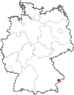 Karte Aidenbach, Niederbayern
